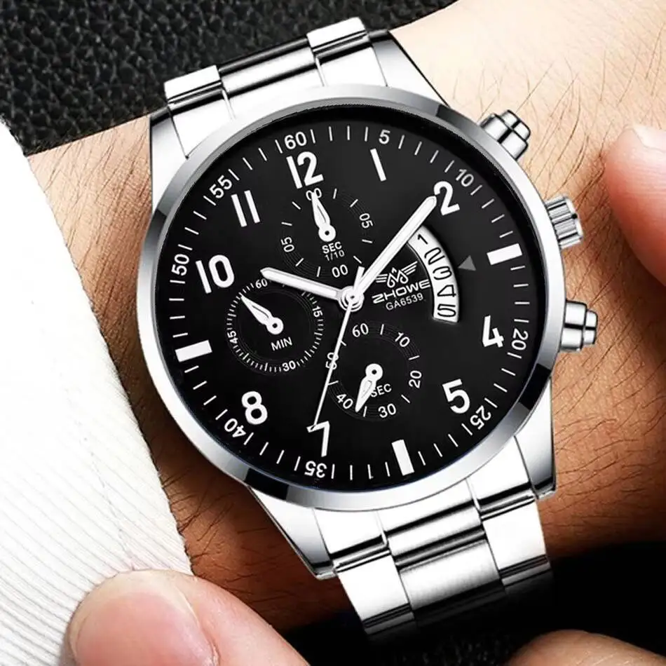 AliExpress Men's Calendar Quartz Business Watch, view 2