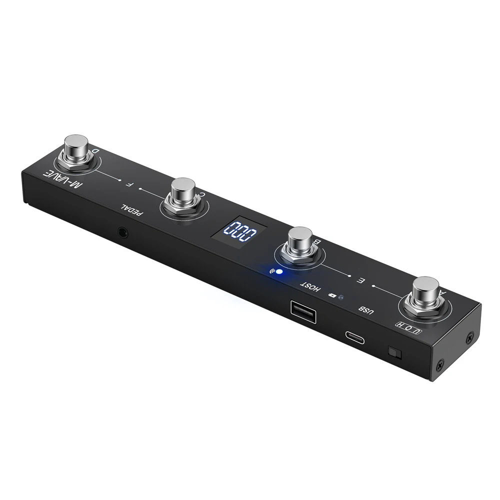 AliExpress M-VAVE Chocolate Plus Wireless MIDI Controller Pro Keyboard 4 Buttons Foot Switch Supports MIDI Host Interface Control Function, view 5