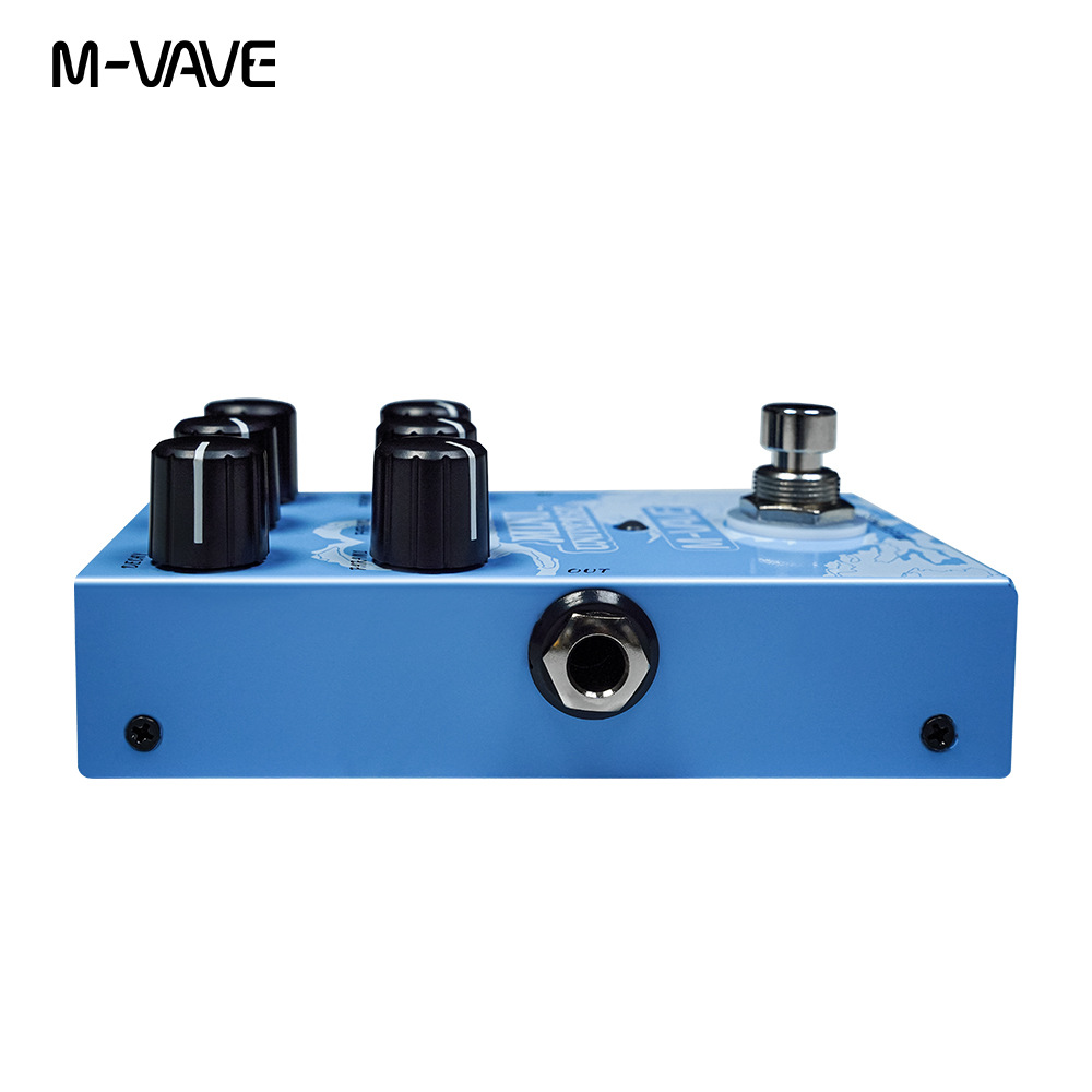 AliExpress M-VAVE Mini Universe Electric Guitar Digital Reverb Effects Pedal True Bypass Design Metal Case 9 Reverb Tones Effect Pedals, view 4