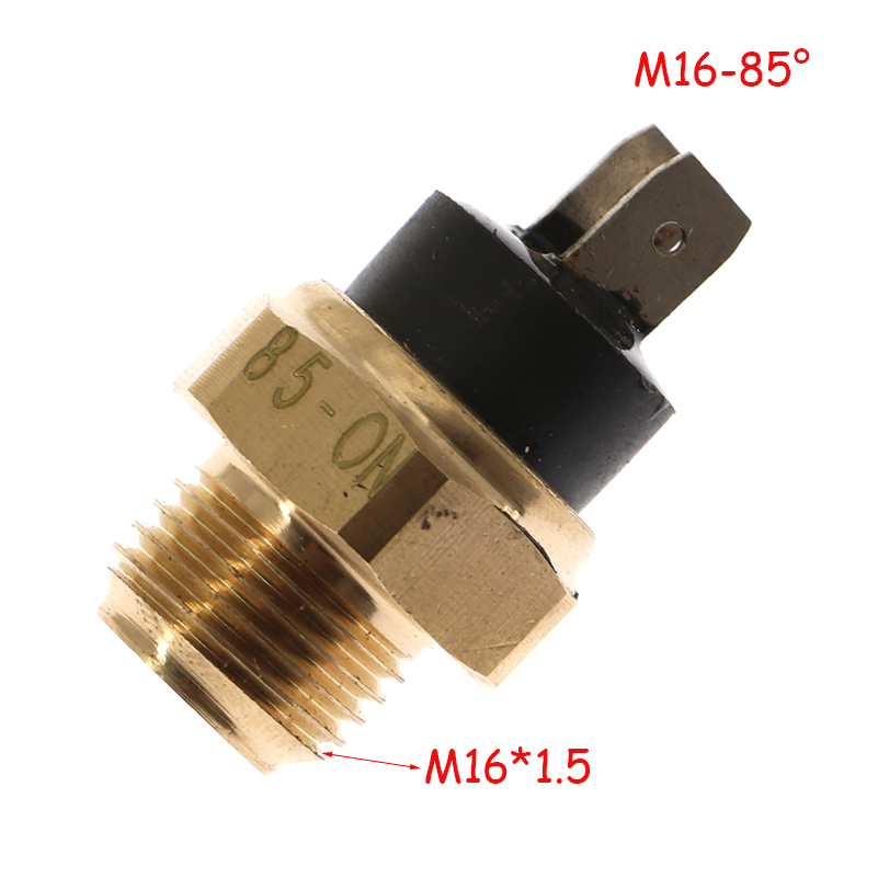 AliExpress M14/M16 Motorcycle Electric Radiator Coolant Fan Water Temperature Thermostat Switch Temp Sensor For 125 150 200 250 300 400 450, view 5