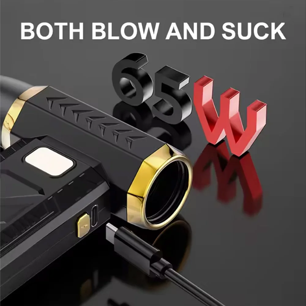 AliExpress M18 Brushless Turbo Blower Jet Fan 400000RPM Powerful Electric Portable Dust Cleaner 53m/s Type-C Charging Violent Fan, view 2