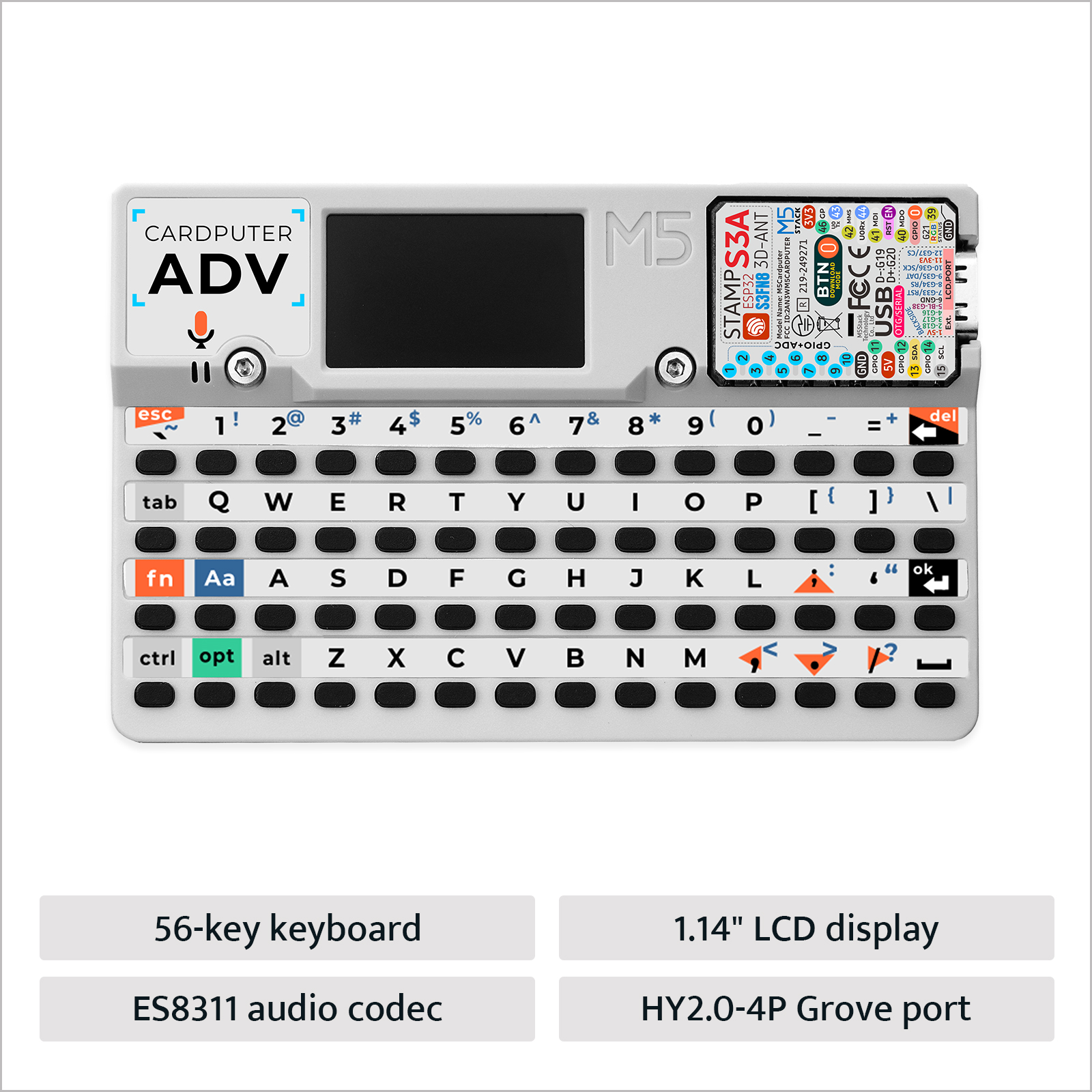 AliExpress M5Stack Cardputer Adv ESP32-S3 Pocket Computer, view 4