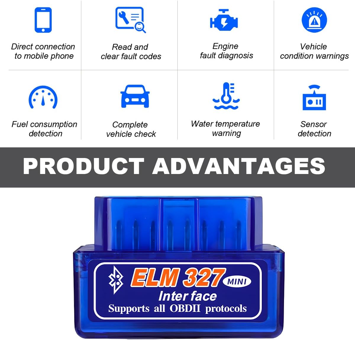 AliExpress M9 2026 OBD2 Code Reader Car Diagnostic Scanner Vehicle Scanner Tool for Automotive Troubleshooting, view 2