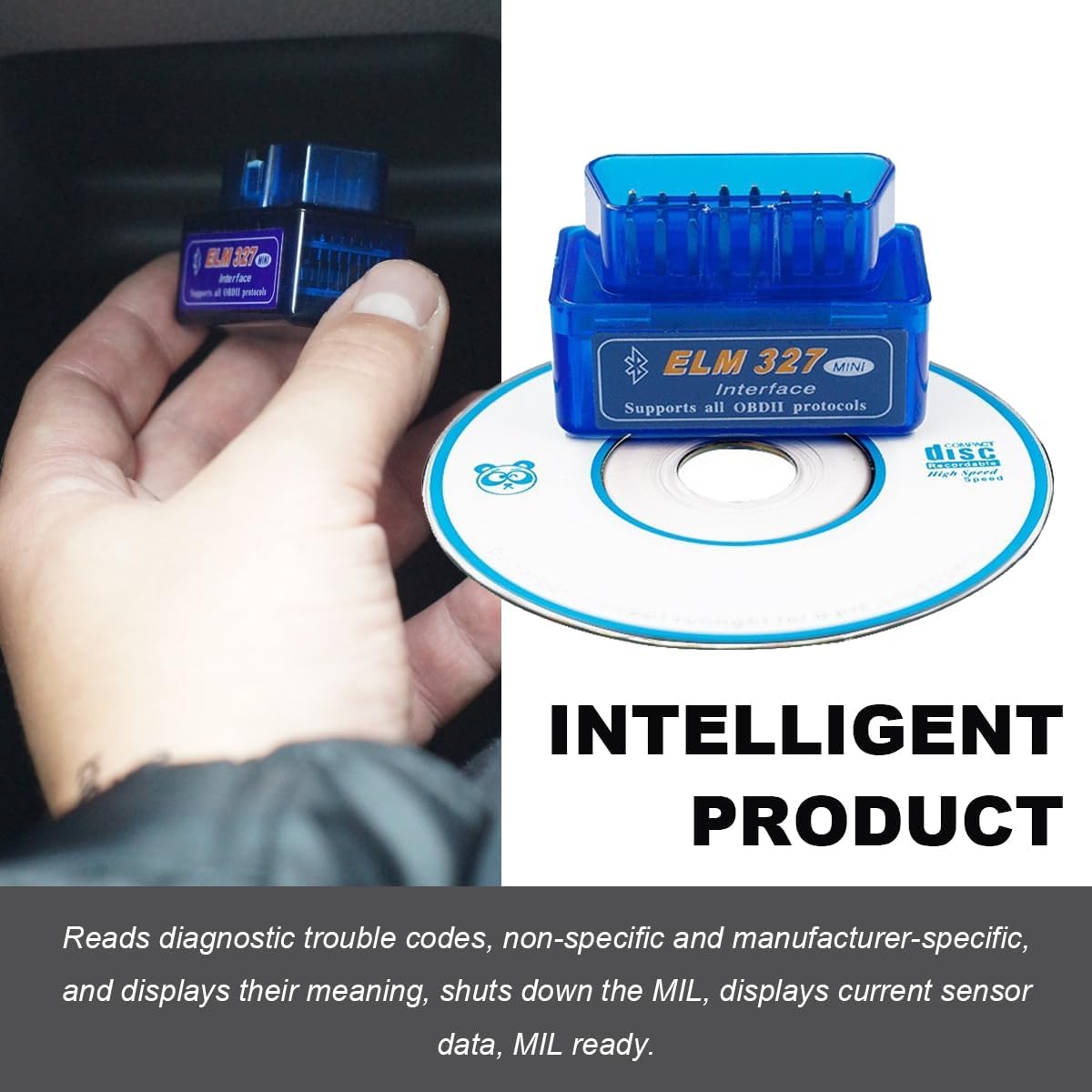 AliExpress M9 2026 OBD2 Code Reader Car Diagnostic Scanner Vehicle Scanner Tool for Automotive Troubleshooting, view 3
