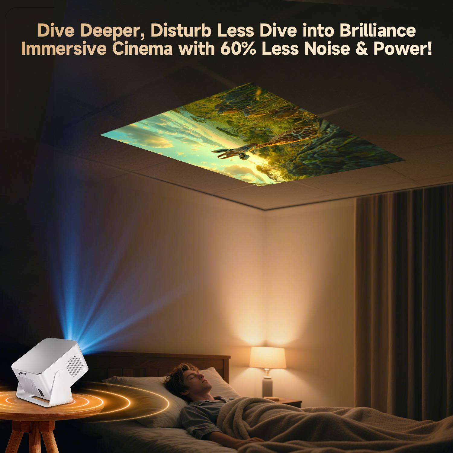 AliExpress Magcubic Android 14 900ANSI Projector Auto Focus Native 1080P Support 8K With Wifi6 BT5.4 Portable Movie Outdoor HY350Max, view 5