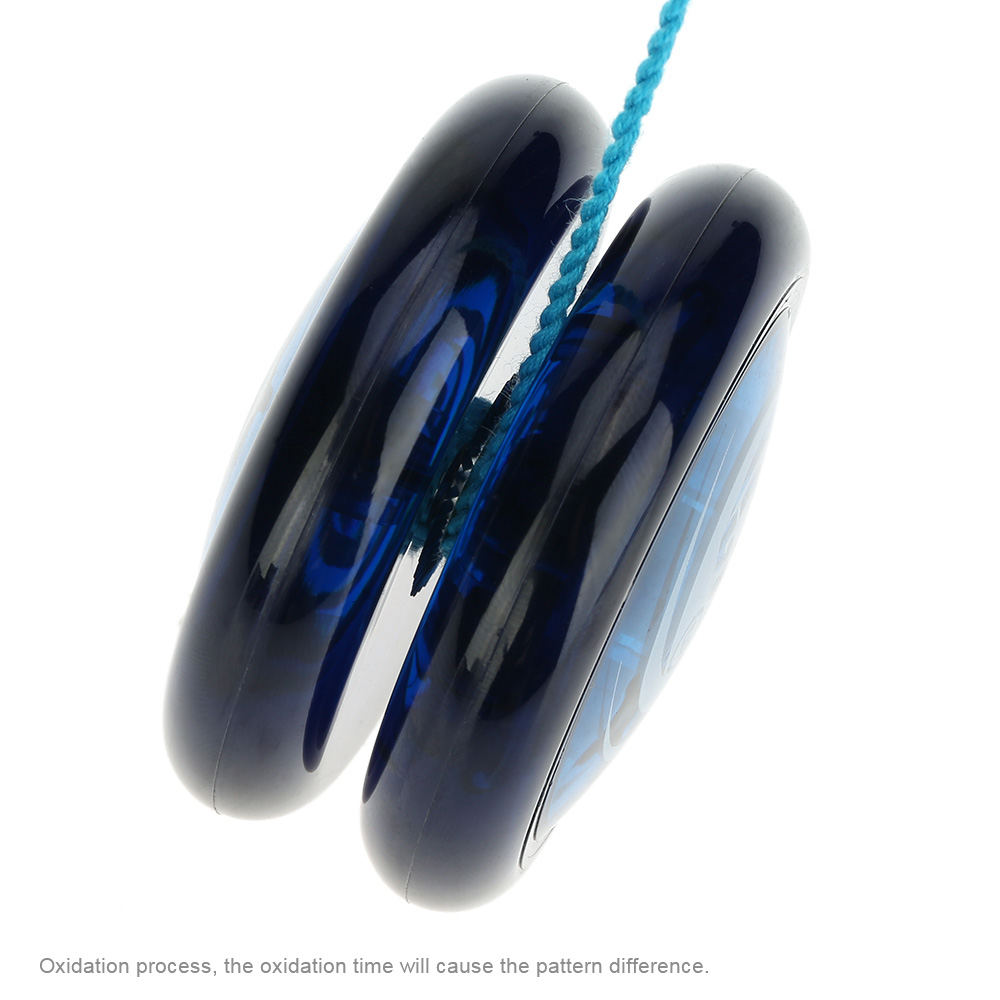 AliExpress Magic Yoyo D1 Poly Carbonate Plastic Loop Yo-yo Narrow Plain Shaft Star Burst System with Spinning String for Kids, view 2