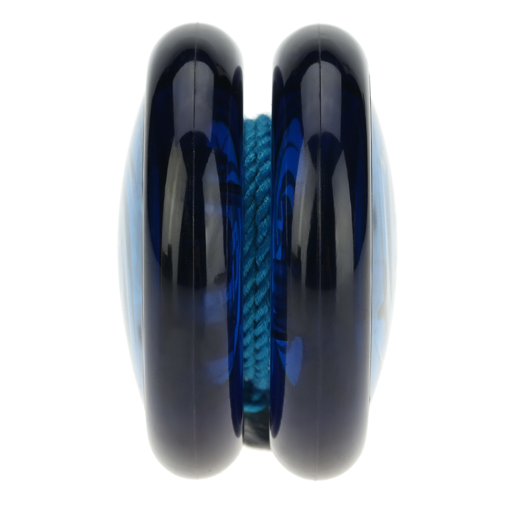 AliExpress Magic Yoyo D1 Poly Carbonate Plastic Loop Yo-yo Narrow Plain Shaft Star Burst System with Spinning String for Kids, view 4