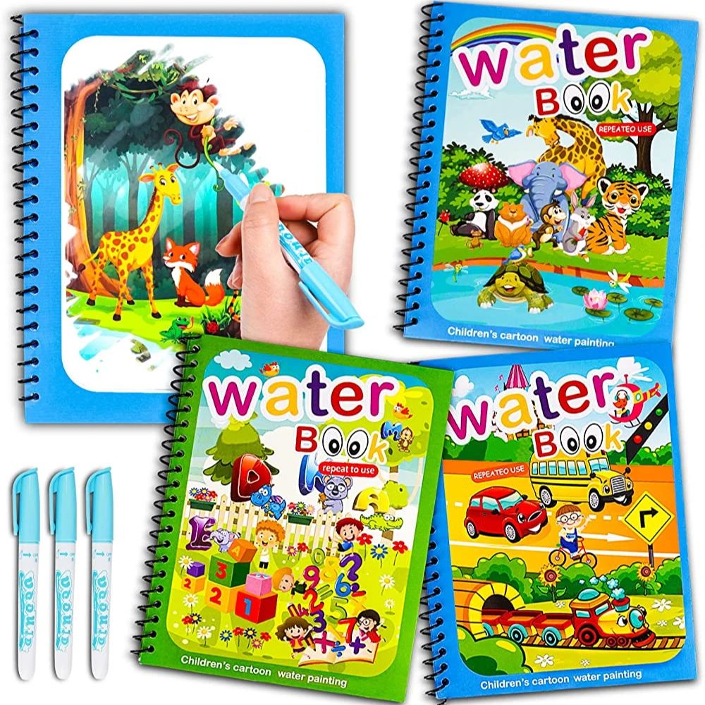 AliExpress Reusable Magic Water Drawing Book for Kids