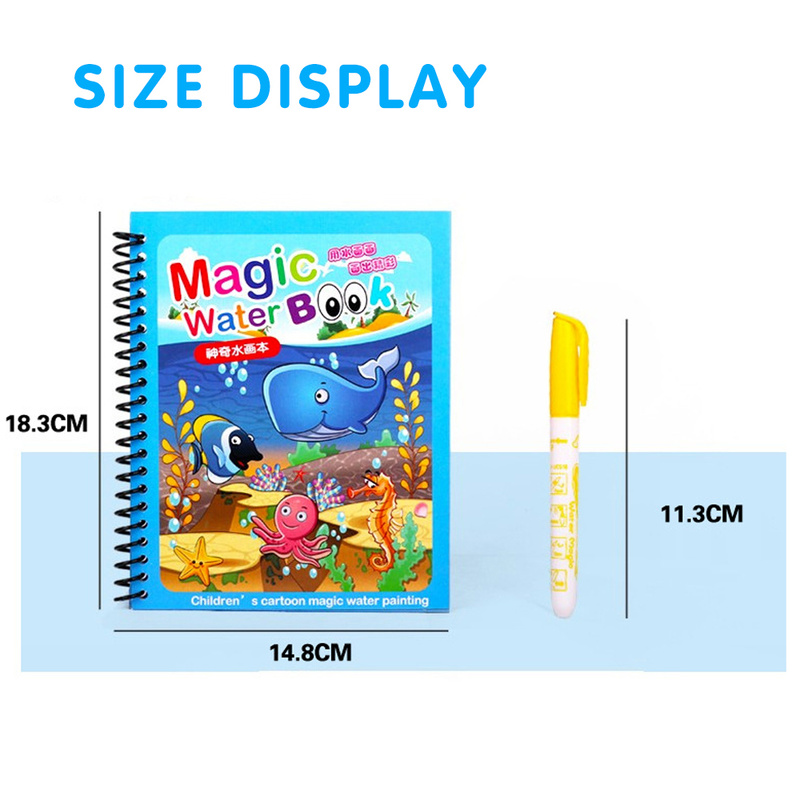 AliExpress Reusable Magic Water Drawing Book, view 2