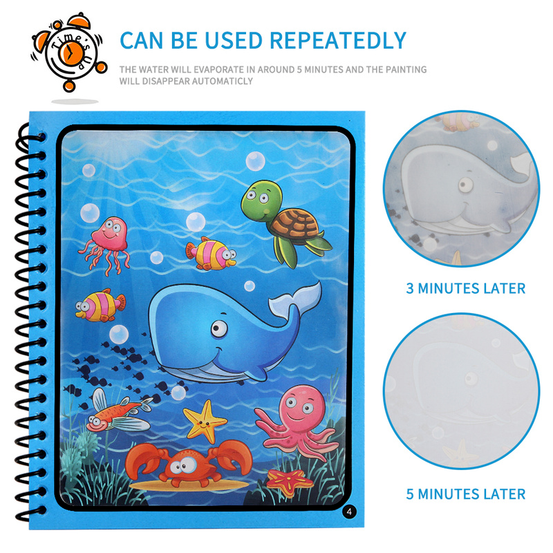 AliExpress Reusable Magic Water Drawing Book, view 5