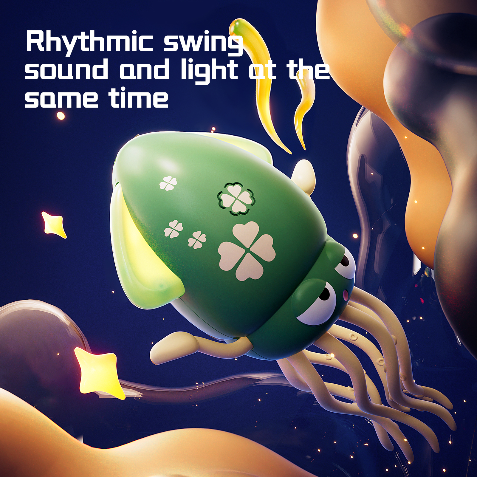 AliExpress Magical Dancing Octopus Sensing Obstacle Avoidance Octopus Light Music Crawling Toy Children's Birthday Gift, view 5