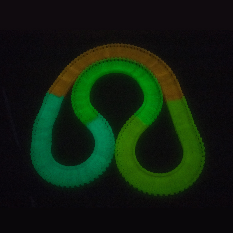 AliExpress Magical Glowing Race Track Car Toy Vehicle LED Light Electronics Car Tracks Toy Parts Car for Children Boys Gilrs Birthday Gift, view 3