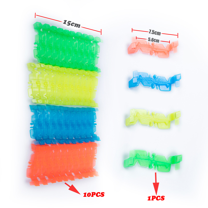 AliExpress Magical Glowing Race Track Car Toy Vehicle LED Light Electronics Car Tracks Toy Parts Car for Children Boys Gilrs Birthday Gift, view 6