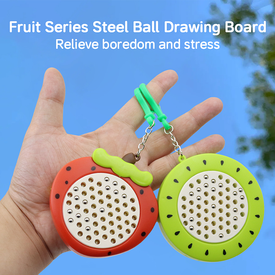 AliExpress Magnet Ball Drawing Board Kids Magnet Tablet Sketch Pad With Magnetic Stylus Montessori Education Travel Activities Magnet Toy, view 5