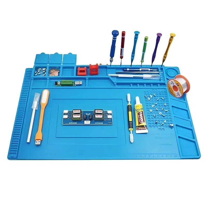 AliExpress Magnetic Silicone Soldering Repair Mat, view 3