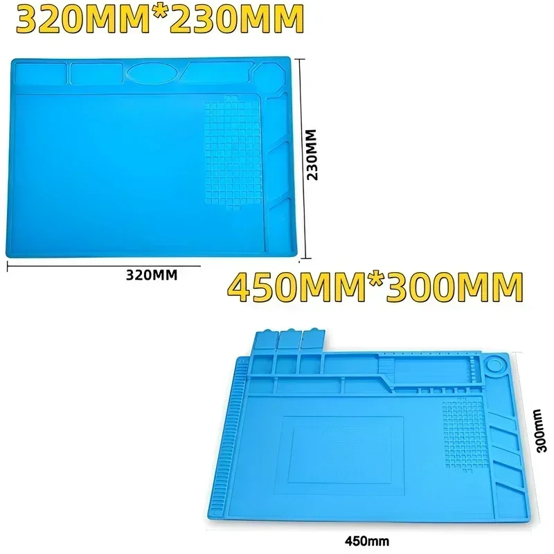 AliExpress Magnetic Silicone Soldering Repair Mat, view 5