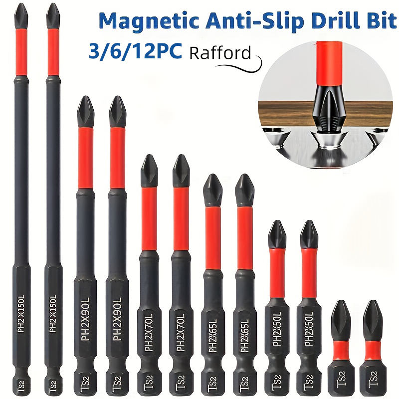 AliExpress S2 Steel Magnetic Non-Slip Drill Bit Set