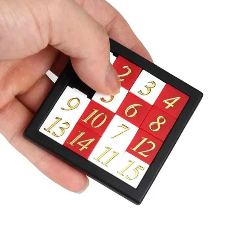 AliExpress Magnetic Number Sliding Puzzle, Portable Educational Travel Toy for Kids & Adults, Silent Classroom Math Game Logic Brain Teaser, view 2