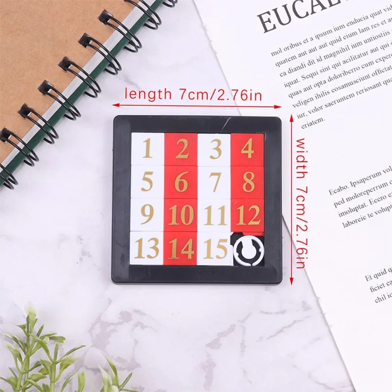 AliExpress Magnetic Number Sliding Puzzle, Portable Educational Travel Toy for Kids & Adults, Silent Classroom Math Game Logic Brain Teaser, view 6