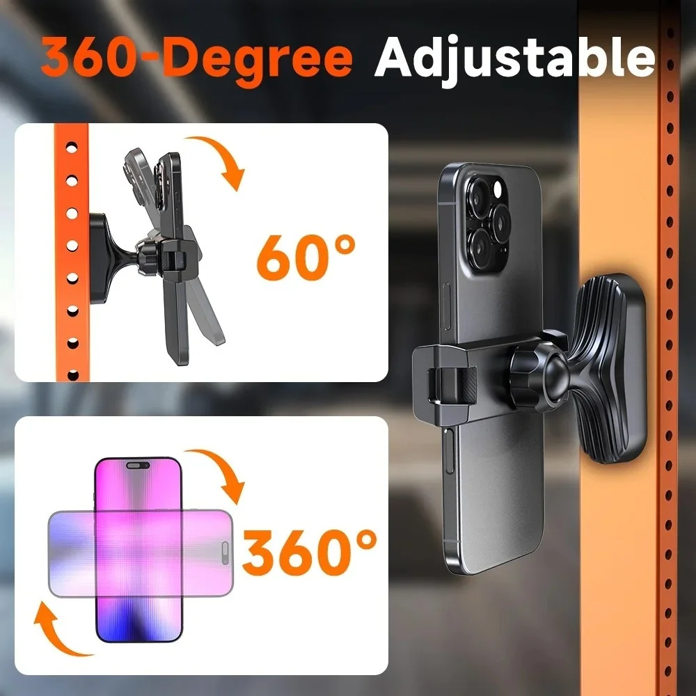 AliExpress Magnetic Retractable Clamp Phone Holder, view 2