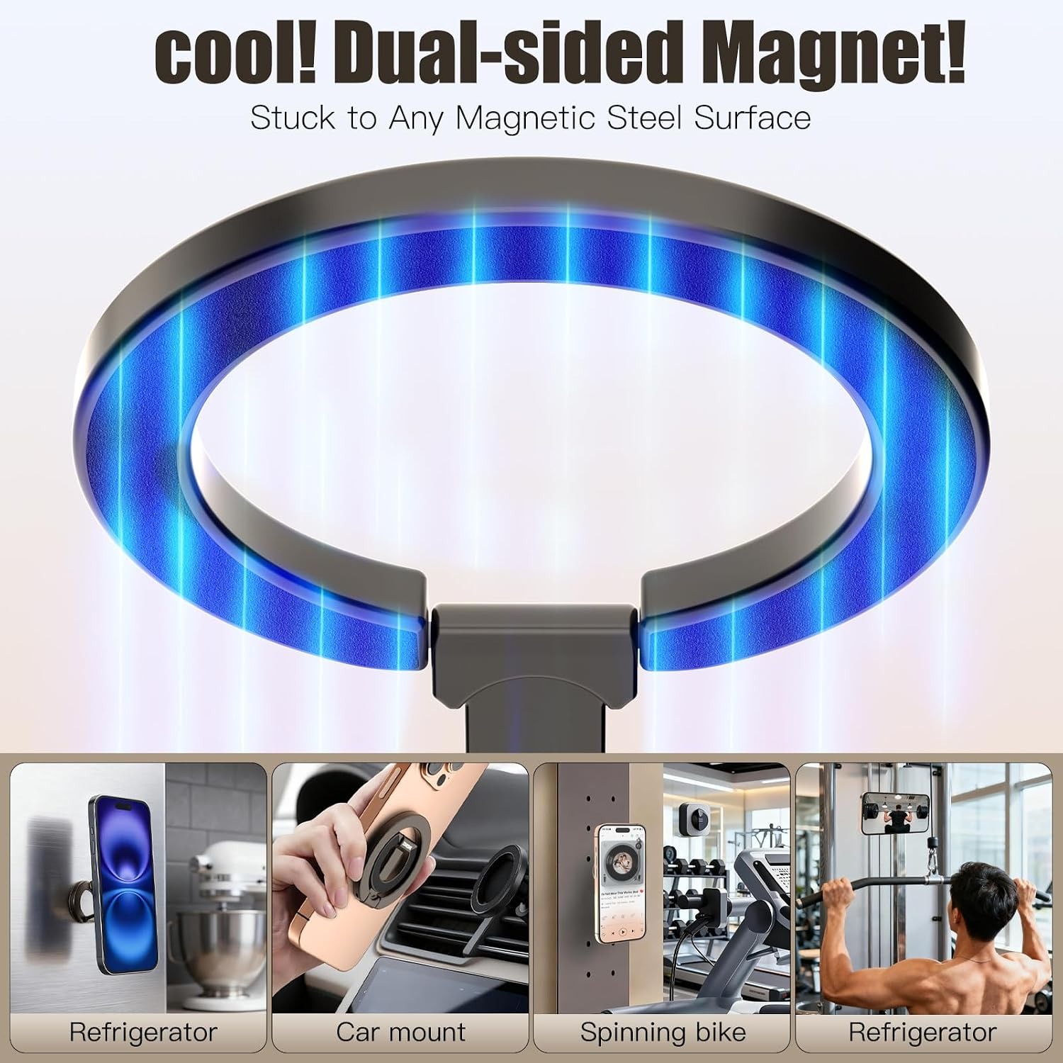 AliExpress Dual-Sided Magnetic Phone Ring Grip for MagSafe, view 5