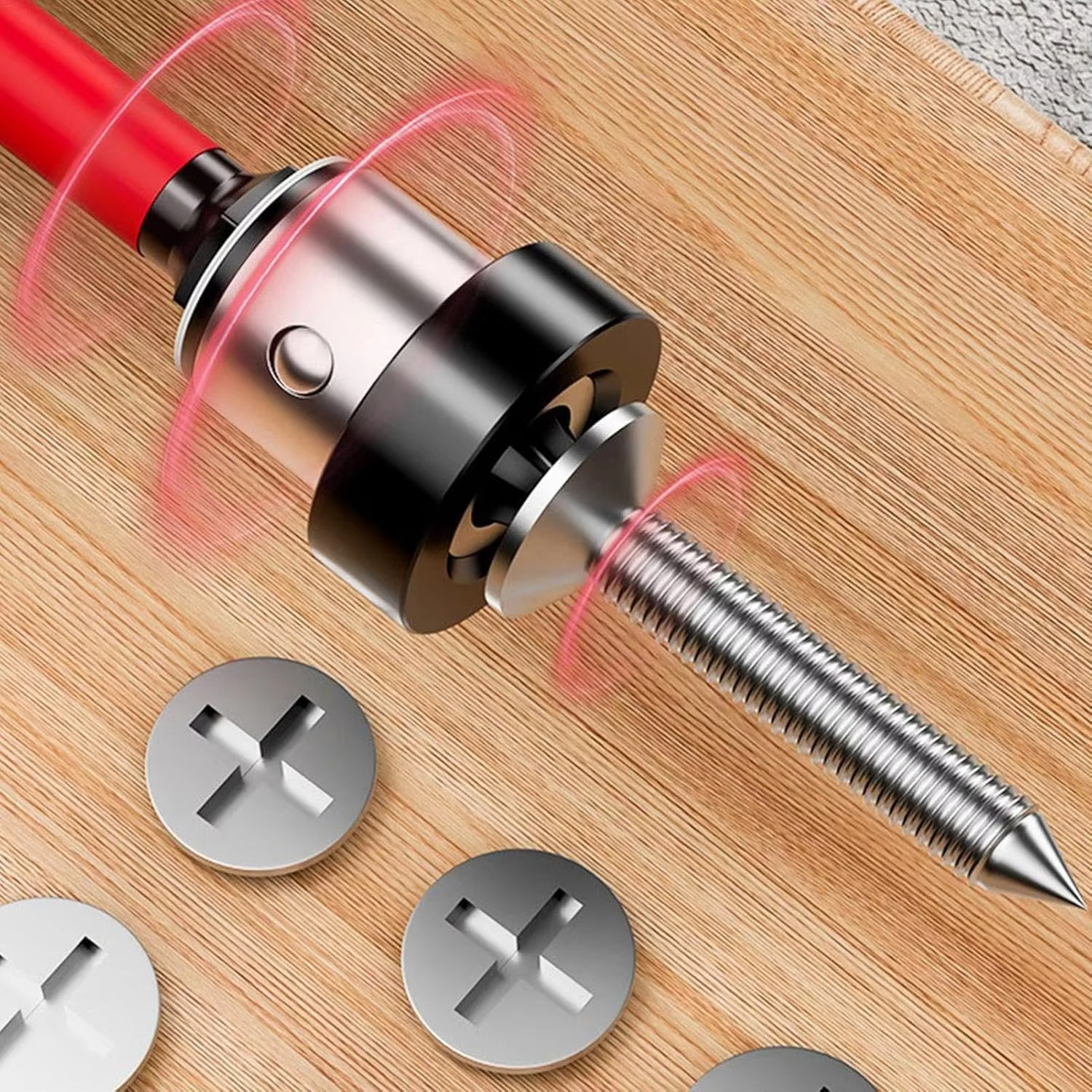 AliExpress Magnetic Positioning Screwdriver Bits S2 Drywall Screw for Plasterboard Gypsum Board Locating Bit Batch Head Drilling Tools, view 2