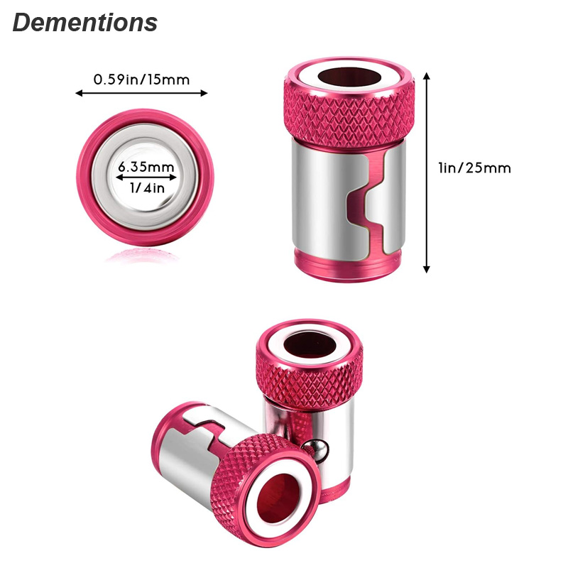 AliExpress Magnetic Ring Bit Holder for 1/4 in Hex Bits, view 2