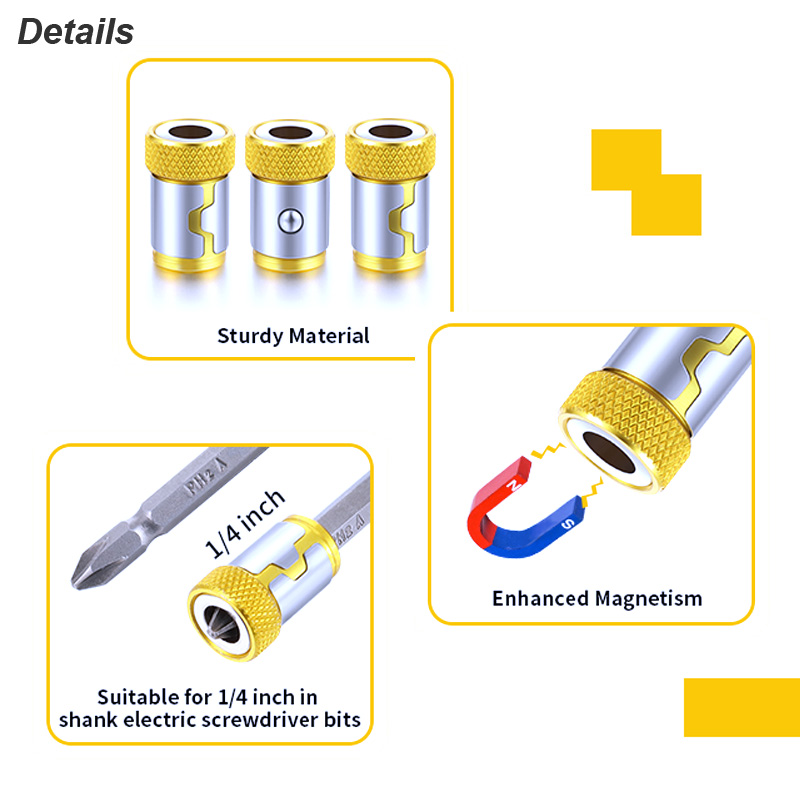 AliExpress Magnetic Ring Bit Holder for 1/4 in Hex Bits, view 5