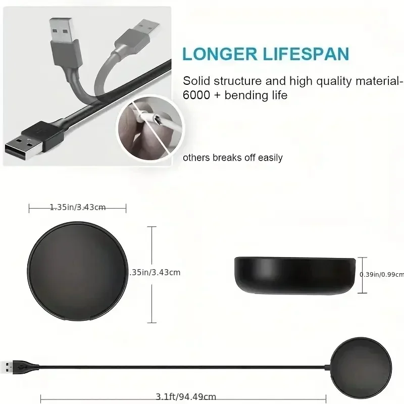 AliExpress Magnetic Wireless Charger for Samsung Galaxy Watch, view 6