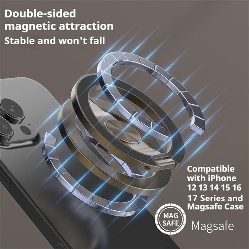 AliExpress MagSafe Magnetic Ring Phone Stand Kickstand, view 5