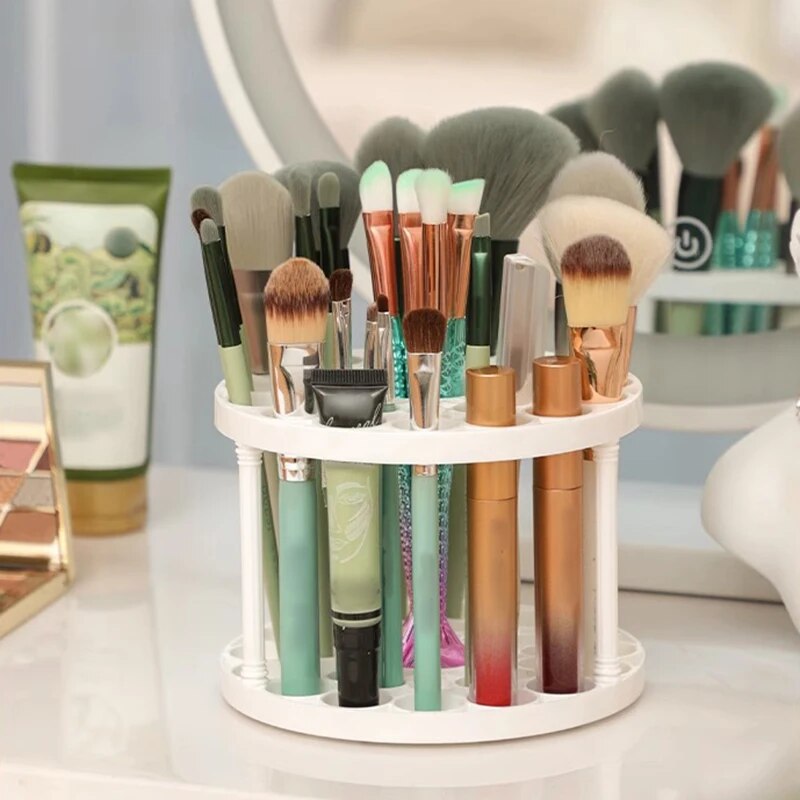 AliExpress Desktop Makeup Brush and Lipstick Storage Rack, view 4