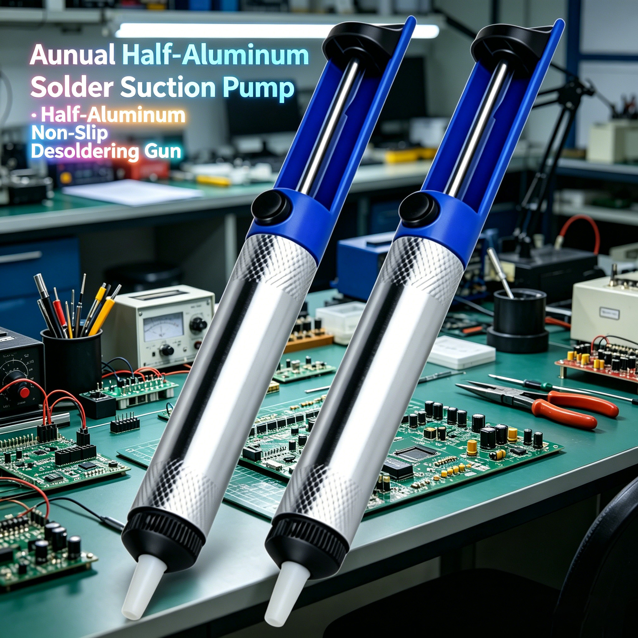 AliExpress Manual Desoldering Suction Pump, view 2