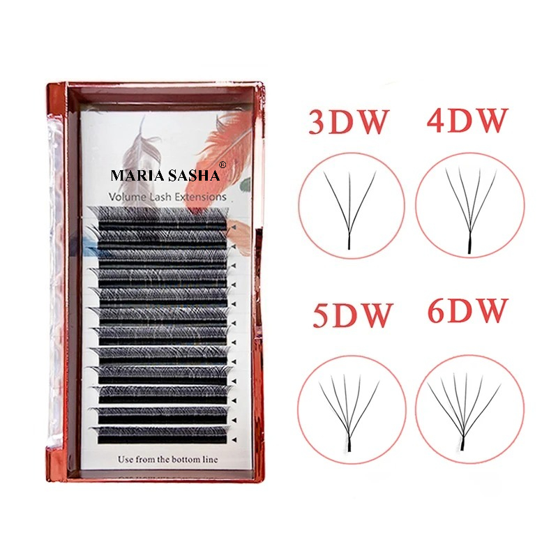 AliExpress W-Shaped Premade Eyelash Extension Fans
