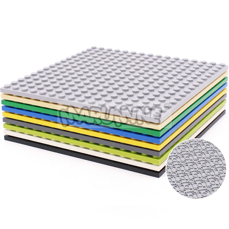 AliExpress Marumine Building Blocks Double-sided Base Plate 16x16 91405 Assemble Parts MOC Bricks Baseplate Idea House Construction Board