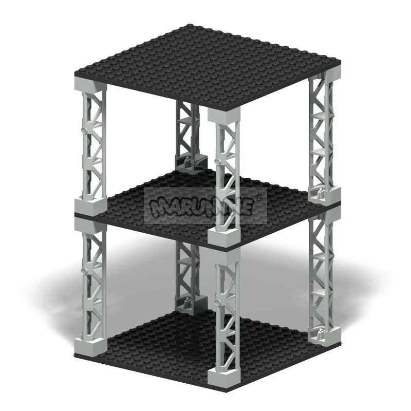 AliExpress Marumine Building Blocks Double-sided Base Plate 16x16 91405 Assemble Parts MOC Bricks Baseplate Idea House Construction Board, view 4