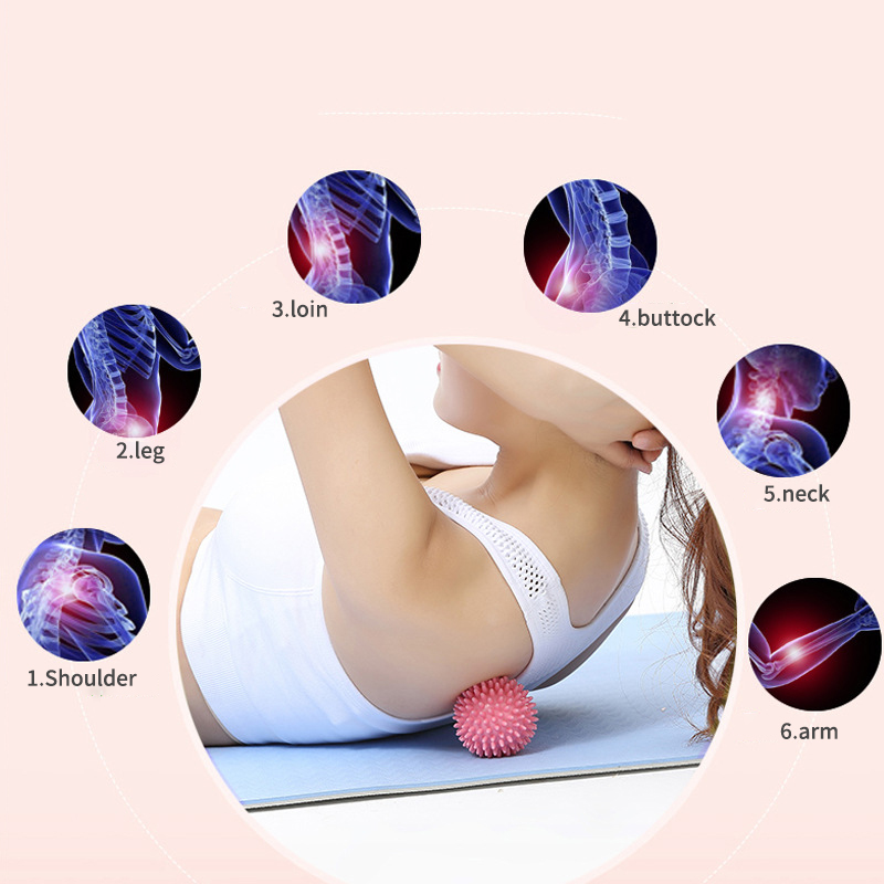 AliExpress Massage Ball Fascia Ball Muscle Relaxation Massage Yoga Fitness Shoulder Neck Foot Foot Foot Massage Hard Neck Membrane Meridian, view 3