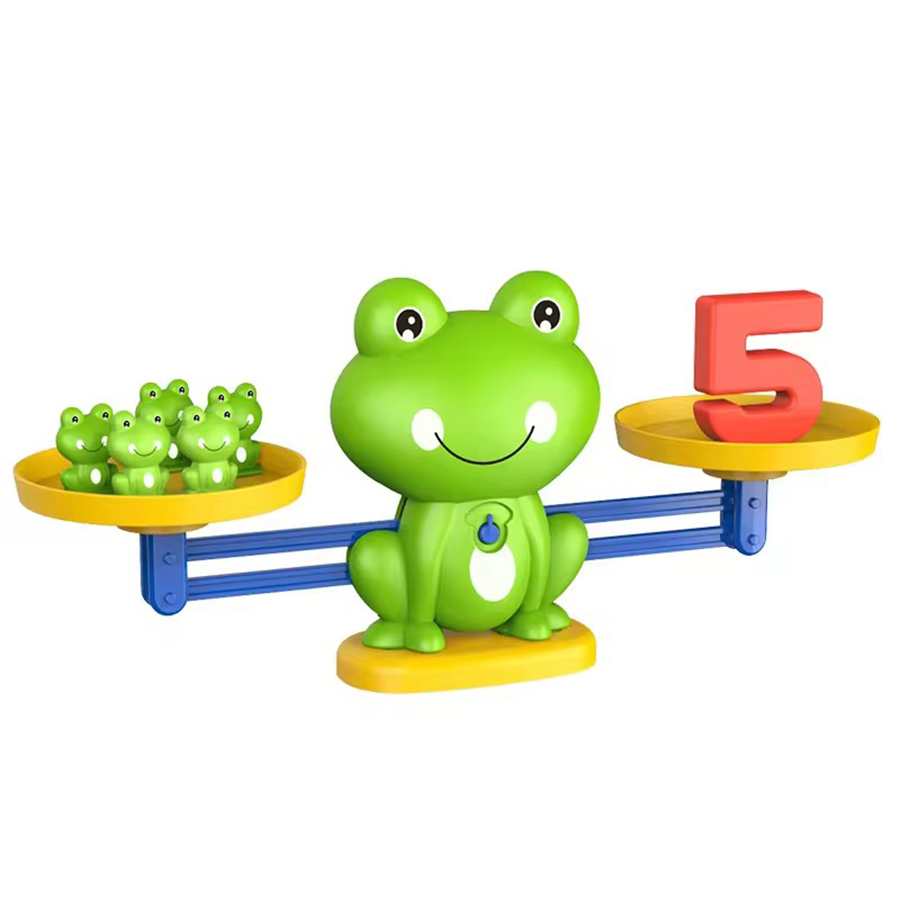 AliExpress Mathematical Intelligence Math Toys Funny Frog Scale Children's Early Education Toys Addition Subtraction Balance Enlightenment