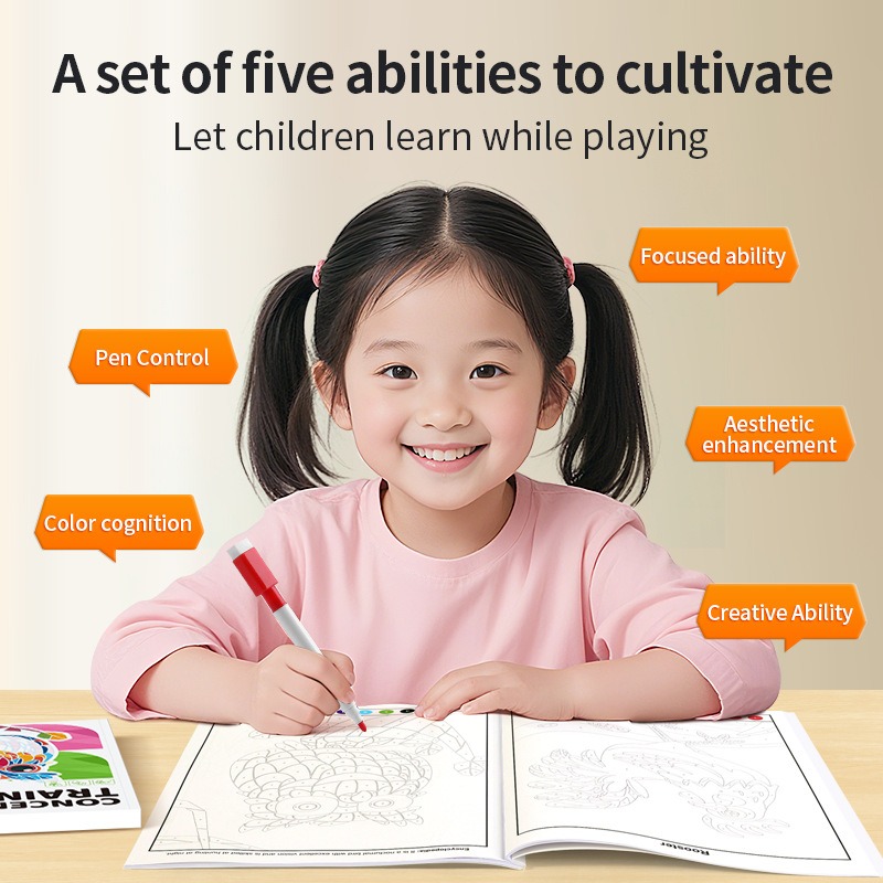 AliExpress Maze Game Book Enhancing Cognitive Development Attention Training Specific Concentration Puzzle Colorful Pages for Age 3-8, view 6