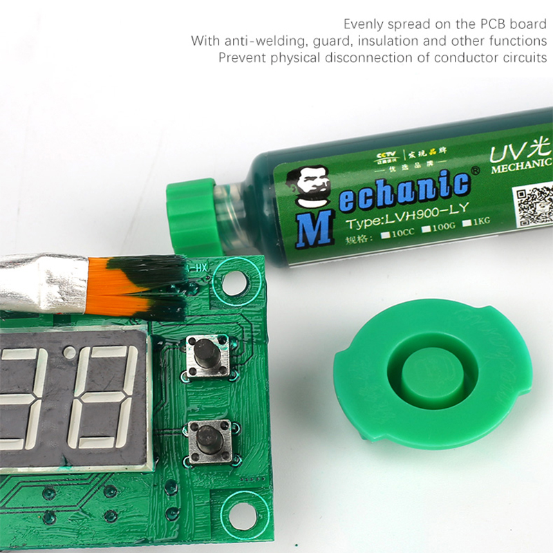 AliExpress MECHANIC Green UV Solder Mask for PCB Repair, view 3