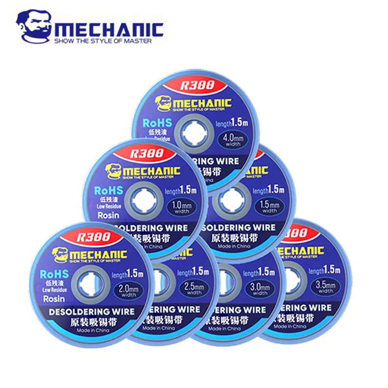 AliExpress MECHANIC R300 Desoldering Braid (1.0-4.0mm)