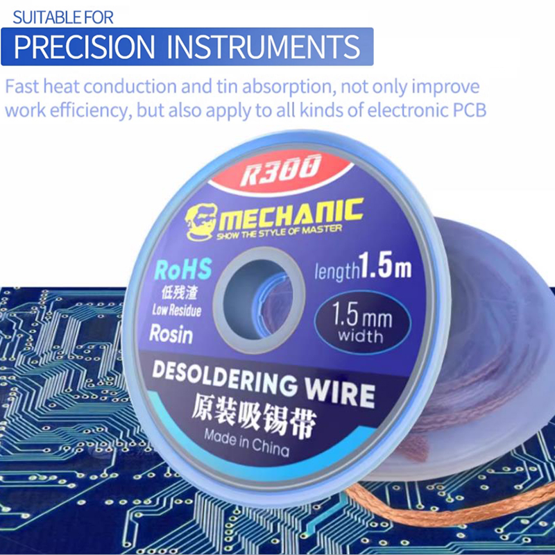 AliExpress MECHANIC R300 Desoldering Braid (1.0-4.0mm), view 5