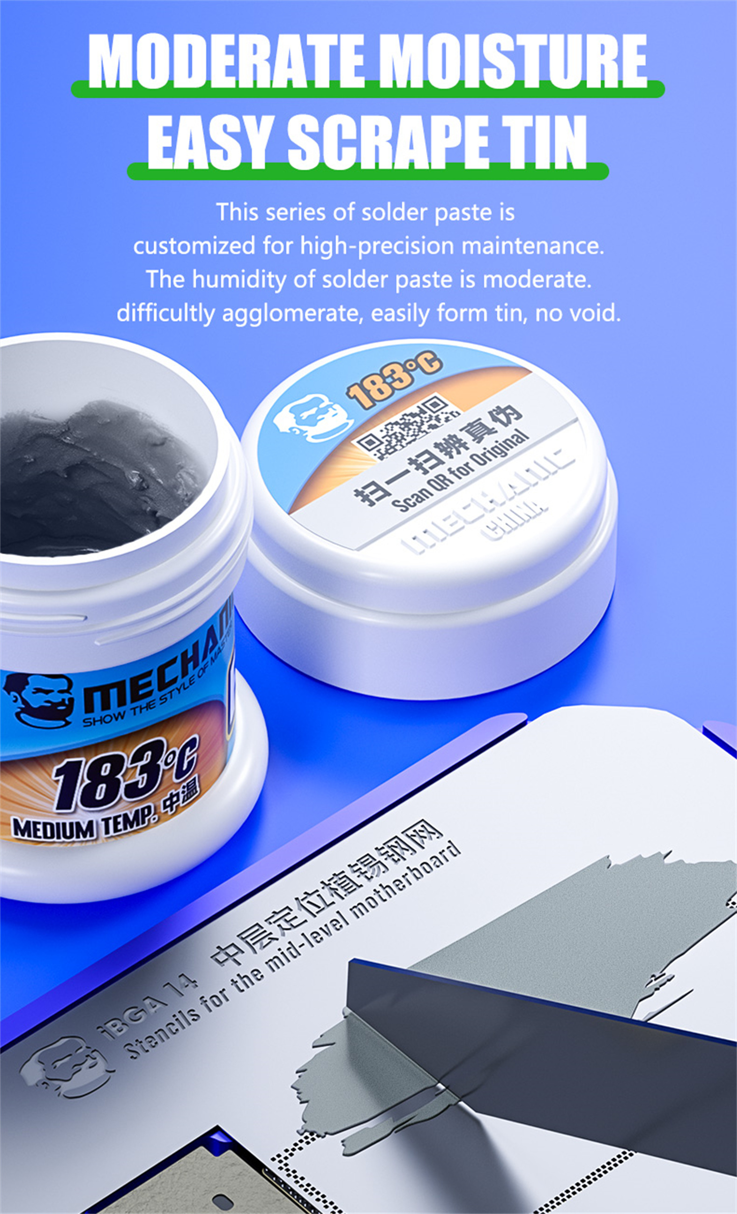 AliExpress MECHANIC XG50 Solder Tin Paste for Phone Repair, view 4