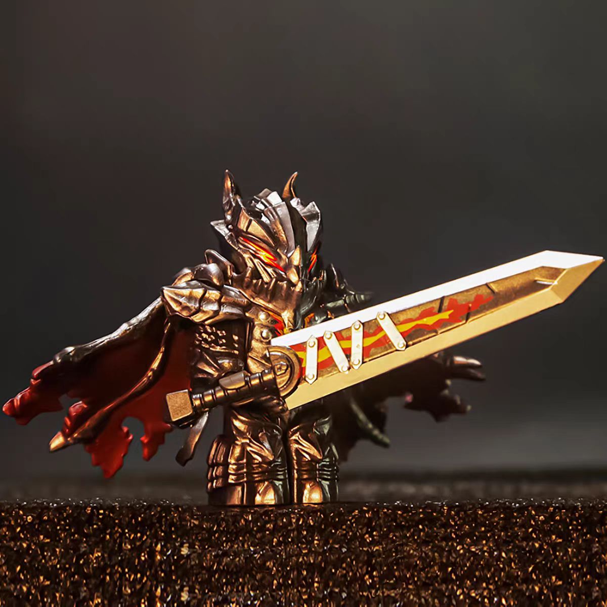 AliExpress Medieval Round Table Knights Assemble Compatible Bricks Berserk Guts Puzzle Action Figures Model Building Blocks Doll Toy Gifts
