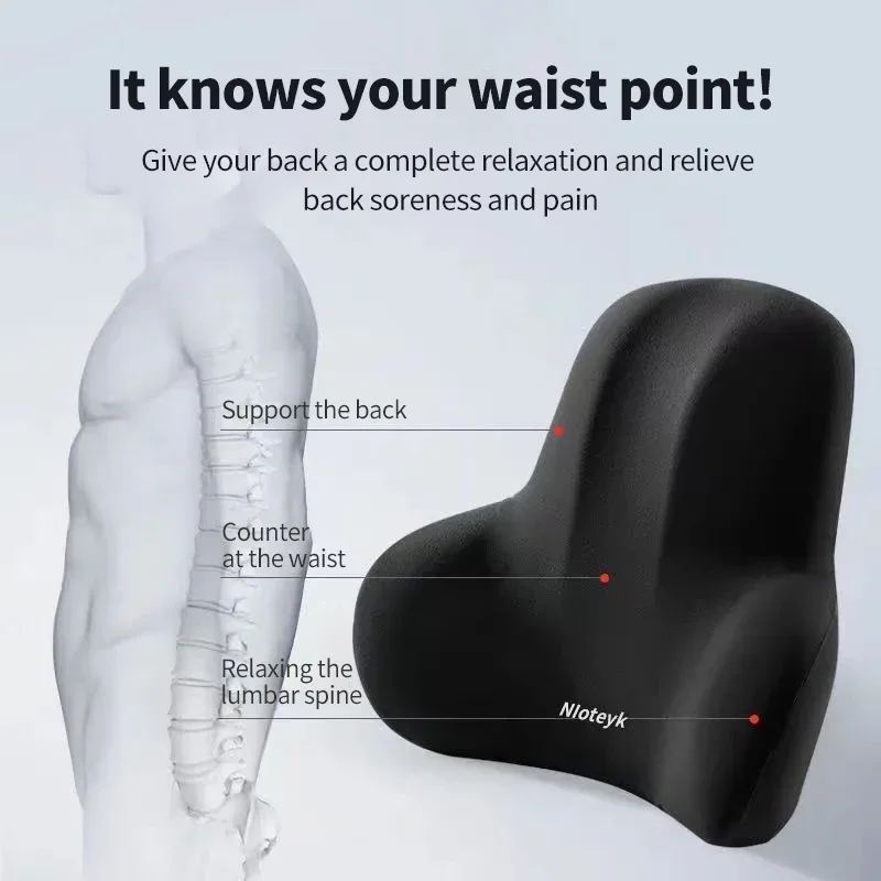 AliExpress Memory Foam Car Neck and Lumbar Cushion Set, view 2