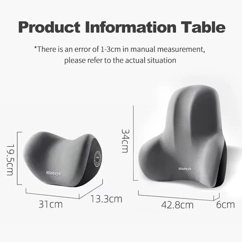 AliExpress Memory Foam Car Neck and Lumbar Cushion Set, view 5