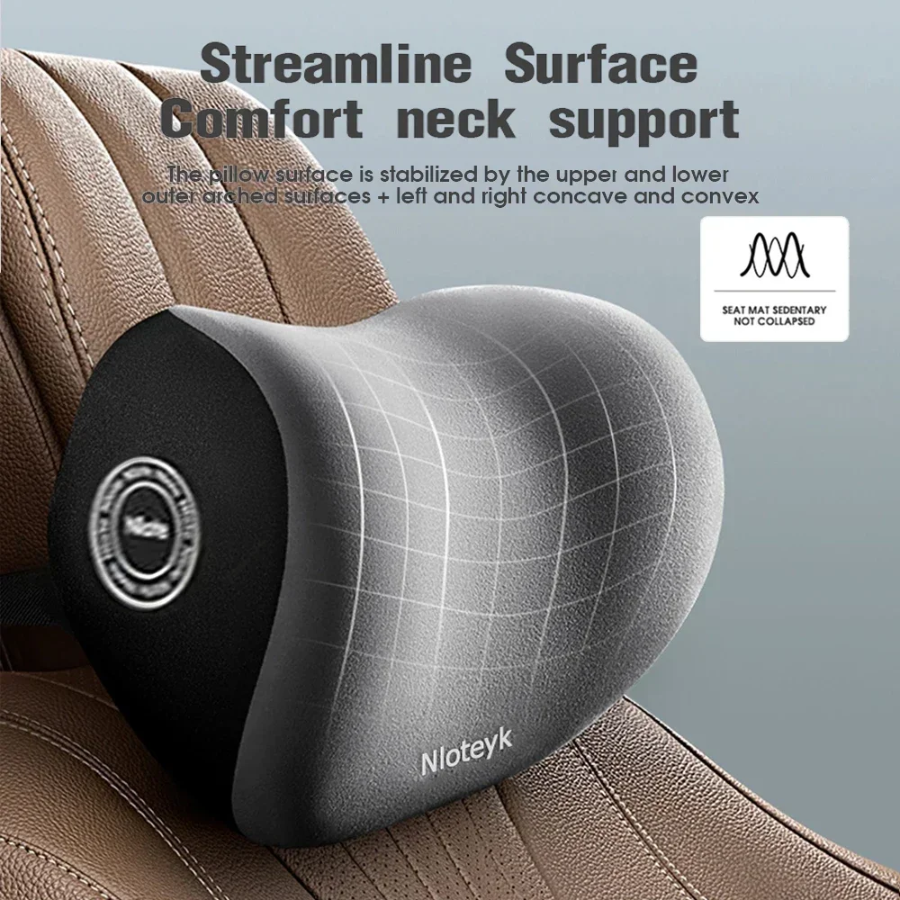 AliExpress Memory Foam Car Headrest and Lumbar Support Set, view 4