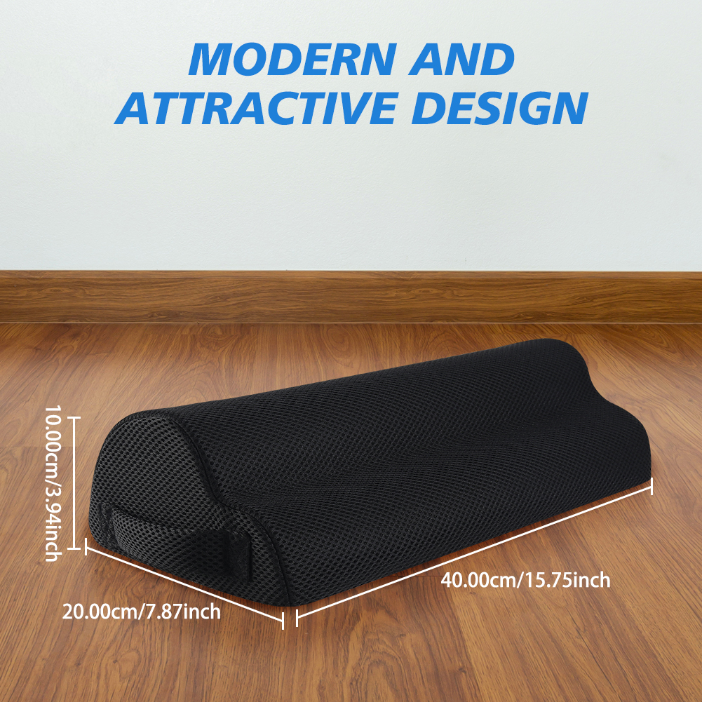 AliExpress Memory Foam Office Foot Stool & Under Desk Footrest Leg Elevation Pillow for Gaming & Home Office, view 2