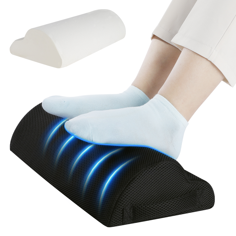 AliExpress Memory Foam Office Foot Stool & Under Desk Footrest Leg Elevation Pillow for Gaming & Home Office
