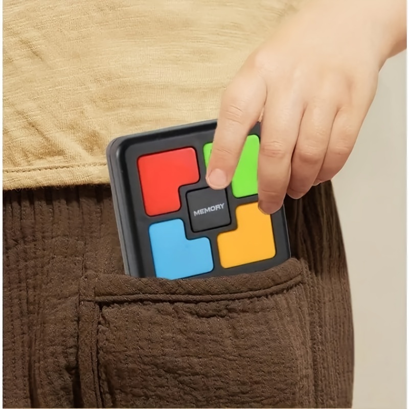 AliExpress Memory Handheld Game with Lights & Sounds - Educational Brain Teaser Toy for Youngsters,