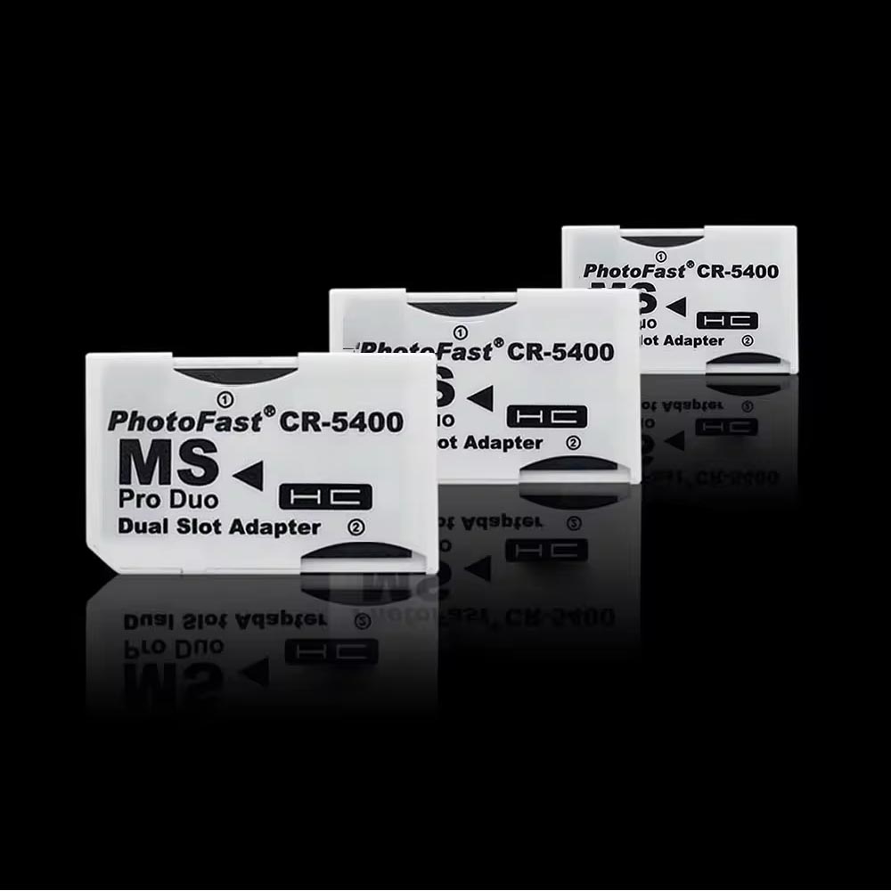 AliExpress Memory Stick Pro Duo Card Reader Memory SD Card Adapter TF Flash Card for PSP 1000/2000/3000 Card Dual 2 Slot Adapter Convert